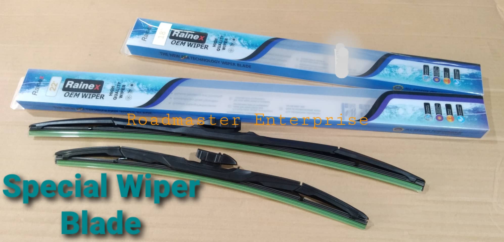 2 pcs Rainex Brand OEM Wiper All Season Performance Special Wiper Blade